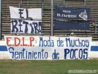 Trapo - Bandeira - Faixa - Telón - Trapo de la Barra: La Banda de Fierro 22 • Club: Gimnasia y Esgrima