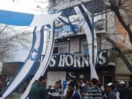 Trapo - Bandeira - Faixa - Telón - Trapo de la Barra: La Banda de Fierro 22 • Club: Gimnasia y Esgrima