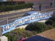 Trapo - Bandeira - Faixa - Telón - Trapo de la Barra: La Banda de la Flaca • Club: Gimnasia y Esgrima Jujuy