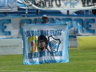 Trapo - Bandeira - Faixa - Telón - Trapo de la Barra: La Banda de la Flaca • Club: Gimnasia y Esgrima Jujuy • País: Argentina