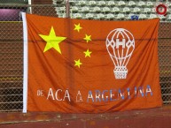 Trapo - Bandeira - Faixa - Telón - Trapo de la Barra: La Banda de la Quema • Club: Huracán