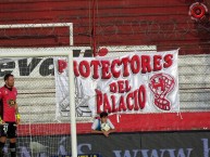 Trapo - Bandeira - Faixa - Telón - Trapo de la Barra: La Banda de la Quema • Club: Huracán