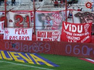 Trapo - Bandeira - Faixa - Telón - Trapo de la Barra: La Banda de la Quema • Club: Huracán • País: Argentina