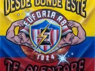 Trapo - Bandeira - Faixa - Telón - Trapo de la Barra: La Banda de Los Kuervos &bull; Club: Junior de Barranquilla