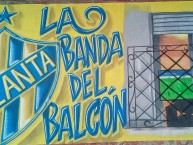 Trapo - Bandeira - Faixa - Telón - Trapo de la Barra: La Banda de Villa Crespo • Club: Atlanta