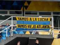 Trapo - Bandeira - Faixa - Telón - Trapo de la Barra: La Banda de Villa Crespo &bull; Club: Atlanta &bull; País: Argentina