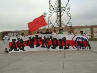 Trapo - Bandeira - Faixa - Telón - Trapo de la Barra: La Banda del Basurero • Club: Deportivo Municipal