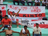 Trapo - Bandeira - Faixa - Telón - Trapo de la Barra: La Banda del Basurero • Club: Deportivo Municipal