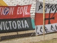 Trapo - Bandeira - Faixa - Telón - Trapo de la Barra: La Banda del Basurero • Club: Deportivo Municipal