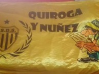 Trapo - Bandeira - Faixa - Telón - Trapo de la Barra: La Banda del Docke • Club: Dock Sud