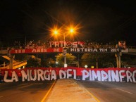 Trapo - Bandeira - Faixa - Telón - Trapo de la Barra: La Banda del Indio • Club: Cúcuta