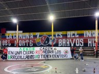 Trapo - Bandeira - Faixa - Telón - Trapo de la Barra: La Banda del Indio &bull; Club: Cúcuta