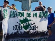 Trapo - Bandeira - Faixa - Telón - Trapo de la Barra: La Banda del León • Club: Ituzaingó