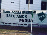 Trapo - Bandeira - Faixa - Telón - Trapo de la Barra: La Banda del León • Club: Ituzaingó