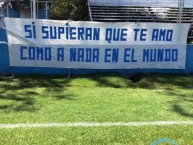 Trapo - Bandeira - Faixa - Telón - Trapo de la Barra: La Banda del Mate • Club: Argentino de Quilmes