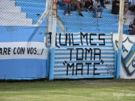 Trapo - Bandeira - Faixa - Telón - Trapo de la Barra: La Banda del Mate • Club: Argentino de Quilmes