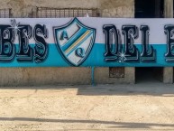 Trapo - Bandeira - Faixa - Telón - Trapo de la Barra: La Banda del Mate • Club: Argentino de Quilmes