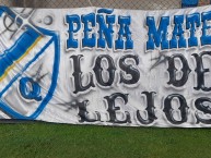 Trapo - Bandeira - Faixa - Telón - "Peña mate: los de lejos" Trapo de la Barra: La Banda del Mate • Club: Argentino de Quilmes