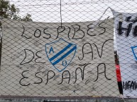 Trapo - Bandeira - Faixa - Telón - Trapo de la Barra: La Banda del Mate • Club: Argentino de Quilmes