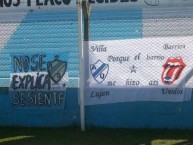 Trapo - Bandeira - Faixa - Telón - Trapo de la Barra: La Banda del Mate • Club: Argentino de Quilmes • País: Argentina