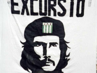 Trapo - Bandeira - Faixa - Telón - Trapo de la Barra: La Banda del Nevado • Club: Excursionistas