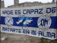 Trapo - Bandeira - Faixa - Telón - Trapo de la Barra: La Banda del Parque • Club: Deportivo Merlo