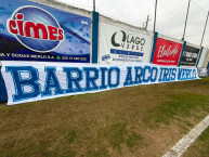 Trapo - Bandeira - Faixa - Telón - Trapo de la Barra: La Banda del Parque &bull; Club: Deportivo Merlo &bull; País: Argentina
