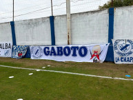 Trapo - Bandeira - Faixa - Telón - Trapo de la Barra: La Banda del Parque &bull; Club: Deportivo Merlo &bull; País: Argentina
