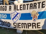 Trapo - Bandeira - Faixa - Telón - Trapo de la Barra: La Banda del Parque • Club: Deportivo Merlo