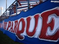 Trapo - Bandeira - Faixa - Telón - Trapo de la Barra: La Banda del Parque • Club: Nacional