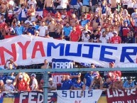 Trapo - Bandeira - Faixa - Telón - "Manya mujer mia" Trapo de la Barra: La Banda del Parque • Club: Nacional