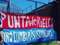 Trapo - Bandeira - Faixa - Telón - "Vino , Cumbia y Sustancias" Trapo de la Barra: La Banda del Parque • Club: Nacional