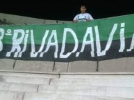 Trapo - Bandeira - Faixa - Telón - Trapo de la Barra: La Banda del Pueblo Viejo • Club: San Martín de San Juan