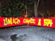 Trapo - Bandeira - Faixa - Telón - "1974 campeon de concacaf" Trapo de la Barra: La Banda del Rojo &bull; Club: Municipal &bull; País: Guatemala