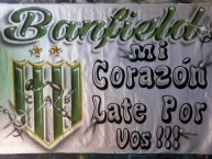 Trapo - Bandeira - Faixa - Telón - Trapo de la Barra: La Banda del Sur • Club: Banfield • País: Argentina