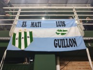 Trapo - Bandeira - Faixa - Telón - "El Maty, Luis Guillón" Trapo de la Barra: La Banda del Sur • Club: Banfield