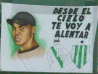 Trapo - Bandeira - Faixa - Telón - Trapo de la Barra: La Banda del Sur • Club: Banfield