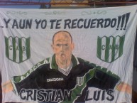 Trapo - Bandeira - Faixa - Telón - Trapo de la Barra: La Banda del Sur • Club: Banfield