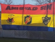 Trapo - Bandeira - Faixa - Telón - Trapo de la Barra: La Banda del Tricolor • Club: Colegiales