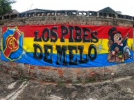 Trapo - Bandeira - Faixa - Telón - Trapo de la Barra: La Banda del Tricolor • Club: Colegiales • País: Argentina