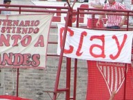 Trapo - Bandeira - Faixa - Telón - Trapo de la Barra: La Banda Descontrolada • Club: Los Andes