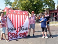 Trapo - Bandeira - Faixa - Telón - Trapo de la Barra: La Banda Descontrolada • Club: Los Andes