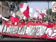 Trapo - Bandeira - Faixa - Telón - Trapo de la Barra: La Banda Los Norteños • Club: Juan Aurich