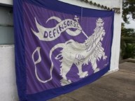 Trapo - Bandeira - Faixa - Telón - "Eterno león" Trapo de la Barra: La Banda Marley • Club: Defensor