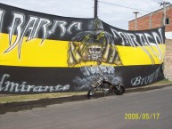 Trapo - Bandeira - Faixa - Telón - Trapo de la Barra: La Banda Monstruo • Club: Almirante Brown