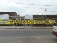 Trapo - Bandeira - Faixa - Telón - Trapo de la Barra: La Banda Monstruo • Club: Almirante Brown