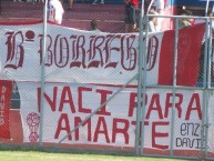 Trapo - Bandeira - Faixa - Telón - Trapo de la Barra: La Banda Nº 1 • Club: Huracán Las Heras • País: Argentina