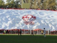 Trapo - Bandeira - Faixa - Telón - Trapo de la Barra: La Banda Nº 1 • Club: Huracán Las Heras • País: Argentina