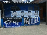 Trapo - Bandeira - Faixa - Telón - Trapo de la Barra: La Banda Tricolor • Club: Almagro • País: Argentina