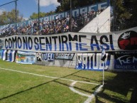 Trapo - Bandeira - Faixa - Telón - Trapo de la Barra: La Banda Tricolor • Club: Almagro